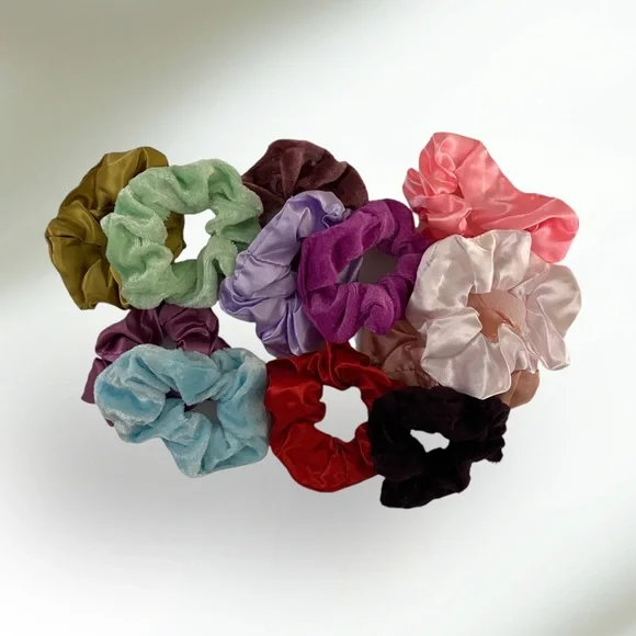 A Dozen Hair Scrunchies - Picture 9 of 9